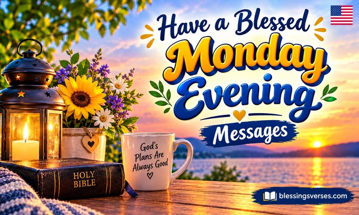Have a Blessed Monday Evening Messages