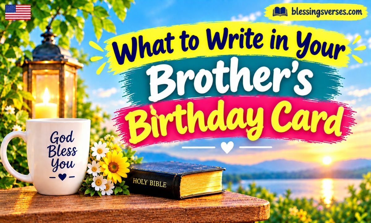 What to Write in Your Brother’s Birthday Card