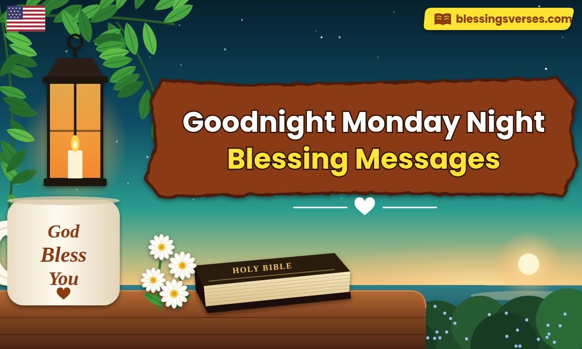 Goodnight Monday Night Blessing Messages
