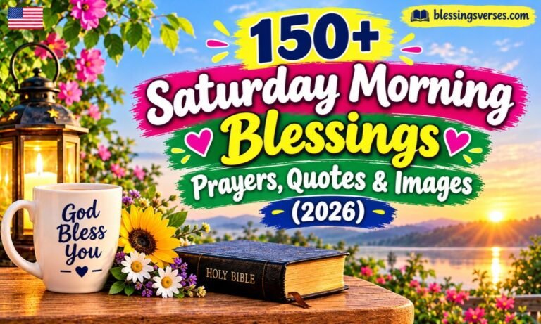 150+ Saturday Morning Blessings, Prayers, Quotes & Images (2026)