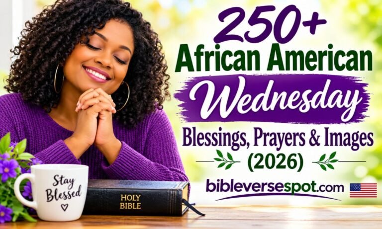 250+ African American Wednesday Blessings, Prayers & Images (2026) image